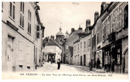 89 VEZELAY - Le Haut De La Rue Saint Etienne  - Vezelay