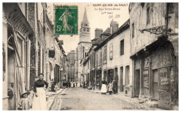 89 SAINT JULIEN DU SAULT - La Rue Notre Dame. - Saint Julien Du Sault