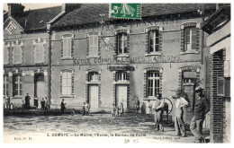 89 DOMATS - La Mairie, L'ecole Et Bureau De Poste  - Other & Unclassified