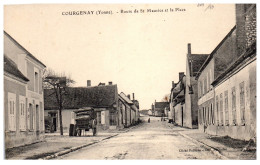 89 COURGENAY - Route De Saint Maurice Et La Place. - Otros & Sin Clasificación