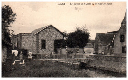 89 CHIGY - Le Lavoir Et L'usine De La Ville De Paris  - Autres & Non Classés