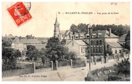 89 AILLANT SUR THOLON - Vue Prise De La Gare  - Aillant Sur Tholon