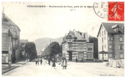88 GERARDMER - Bld Du Lac Pris De La Gare  - Gerardmer
