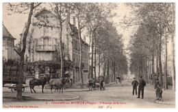 88 CHARMES SUR MOSELLE - L'avenue De La Gare  - Charmes