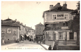 88 BAINS LES BAINS - La Route De Luxeuil  - Autres & Non Classés