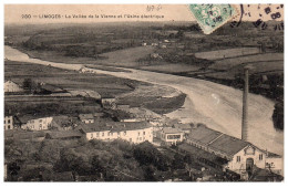 87 LIMOGES - La Vallee De La Vienne Et Usine Electrique  - Limoges