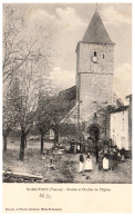 86 SAINT SAUVANT - Porche Et Clocher De L'eglise  - Sonstige & Ohne Zuordnung