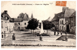 86 PORT DE PILES - La Place De L'eglise  - Other & Unclassified