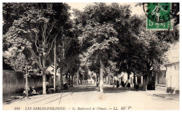 85 LES SABLES D'OLONNE - Le Boulevard De L'ouest. - Sables D'Olonne