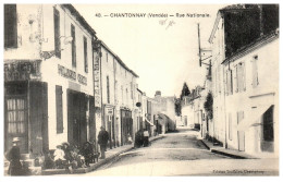 85 CHANTONNAY - Perspective De La Rue Nationale - Chantonnay