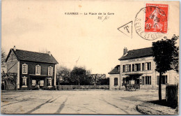 95 VIARMES - La Place De La Gare  - Other & Unclassified