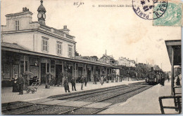 95 ENGHEIN LES BAINS - Interieur De La Gare, Les Quais  - Enghien Les Bains