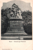 CPA - BÂLE - Strassburgerdenkmal ... LOT 2 CP à Saisir - Bâle