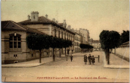 94 FONTENAY SOUS BOIS - Le Boulevard Des Ecoles. - Fontenay Sous Bois