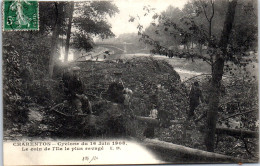 94 CHARENTON - Un Coin De L'ile Apres Le Cyclone De 1908 - Charenton Le Pont