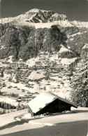 13191207 Adelboden Schwandfeldspitz Sesselbahn Winter Adelboden - Sonstige & Ohne Zuordnung