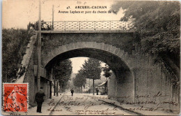 94 ARCUEIL CACHAN - Av Laplace & Pont Du Chemin De Fer  - Arcueil