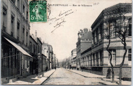 94 ALFORTVILLE - Un Coin De La Rue De Villeneuve. - Alfortville