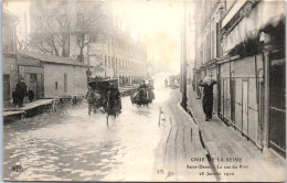 93 SAINT DENIS - La Rue Du Port Le 28 Janvier 1910 - Saint Denis