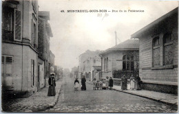 93 MONTREUIL SOUS BOIS - La Rue De La Federation. - Montreuil