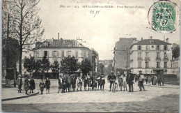 92 BOULOGNE SUR SEINE - La Place Bernard Palissy. - Boulogne Billancourt