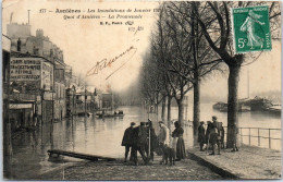 92 ASNIERES - Vue Du Quai D'asnieres Pendant La Crue De 1910 - Asnieres Sur Seine