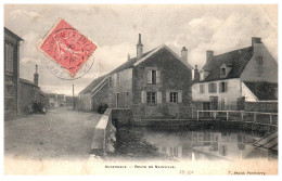 91 AUVERNAUX - La Route De Nainville  - Other & Unclassified