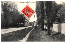 91 ANGERVILLE - La Route Nationale  - Angerville