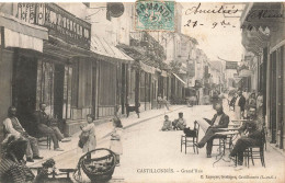 Castillonnès * 1904 * Grand'rue * Pâtisserie BERGERAC * Commerces Magasins * Enfants Villageois - Other & Unclassified