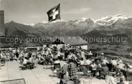 13190017 Leysin Terrasse De La Berneuse Le Pic Chaussy Et Les Diablerets Leysin - Autres & Non Classés