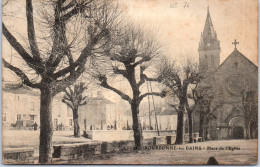 52 BOURBONNE LES BAINS - La Place De L'eglise -  - Bourbonne Les Bains