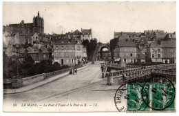 Sarthe , Le Mans , Le Pont DYssoir Et Le Pont En X - Le Mans