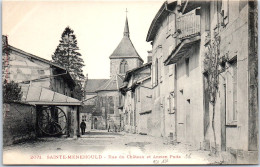 51 SAINTE MENEHOULD - Rue Du CHATEAUet Ancien Puits  - Sainte-Menehould