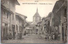 51 SAINTE MENEHOULD - Grande Rue Du CHATEAU - Sainte-Menehould