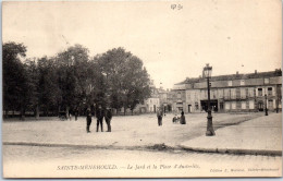 51 SAINTE MENEHOULD - Le Jard Et La Place D'austerlitz  - Sainte-Menehould