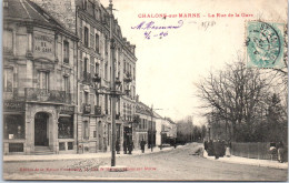 51 CHALONS SUR MARNE - Une Vue De La Rue De La Gare - Châlons-sur-Marne