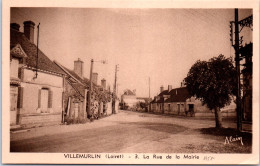 45 VILLEMURLIN - La Rue De La Mairie - Autres & Non Classés