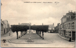 45 SAINT BENOIT SUR LOIRE - La Place Du Martroi. - Andere & Zonder Classificatie