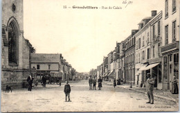 60 GRANDVILLIERS - La Rue De Calais. - Other & Unclassified