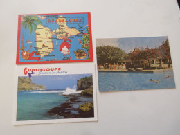 GUADELOUPE - Lot De 3 Cartes - Other & Unclassified