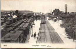 60 COMPIEGNE - Vue Plongeante Sur La Gare  - Compiegne