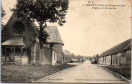 60 BIERMONT - L'eglise Et La Grande Rue. - Sonstige & Ohne Zuordnung