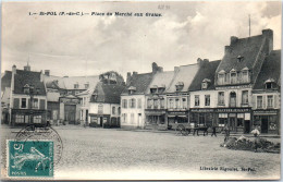 59 SAINT POL - Place Du Marche Aux Grains.  - Saint Pol Sur Mer