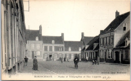 59 HONDSCHOOTE - Postes Et Telegraphes Et Rue Coppens  - Altri & Non Classificati