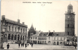 59 GRAVELINES - Mairie, Beffroi, Caisse D'epargne -  - Gravelines