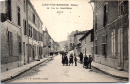 55 LIGNY EN BARROIS - Perspective De La Rue De Saint Dizier  - Ligny En Barrois