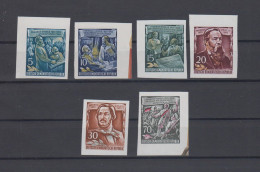 DDR  1955  Mich.Nr.485/90B ** - Unused Stamps