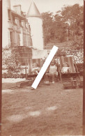 45 SAINT LYÉ LA FORÊT - Carte Photo D' Enfants Dans Le Jardin Du Château De La Motte St Lyé 1933 - Altri & Non Classificati