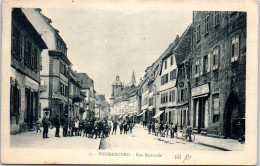 67 WISSEMBOURG - La Rue Nationale  - Wissembourg