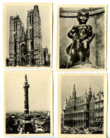 10 Photos 9 X 7 Belgique Souvenir De BRUXELLES Série 1  (légendes En Photo) - Andere & Zonder Classificatie